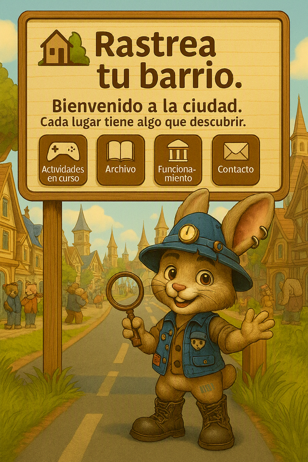 Entrada Rastrea tu barrio